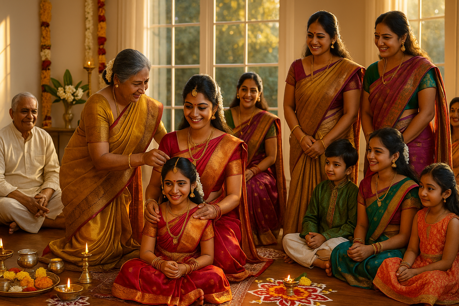 Telugu Langa Voni: The Art of Grandmotherly Wisdom