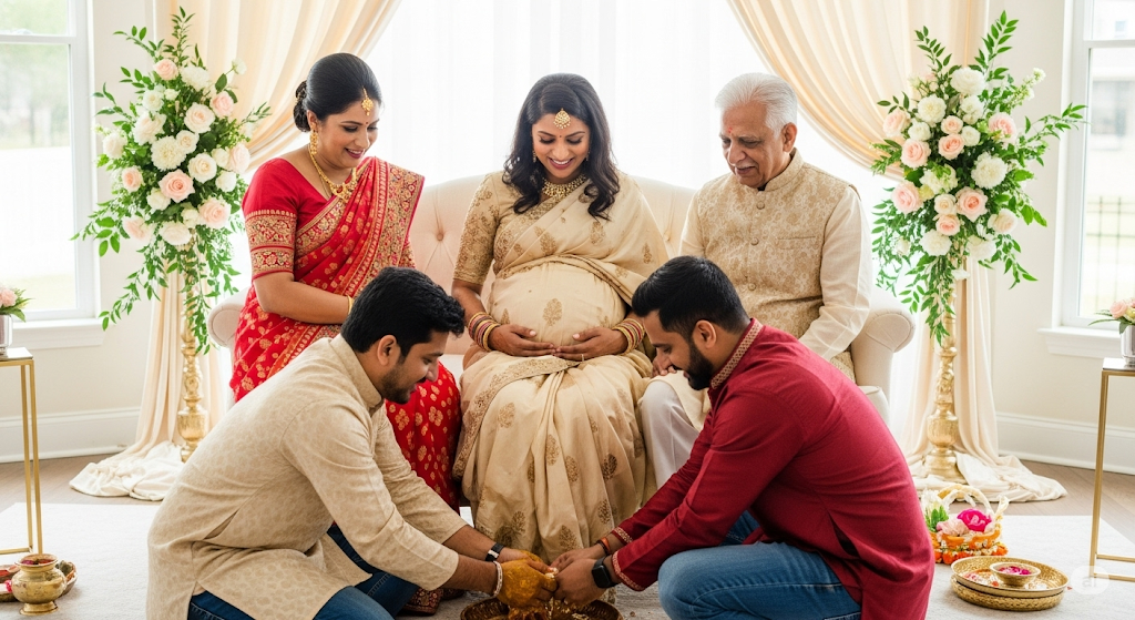 5 Baby Shower Rituals From Across India & How to Adapt Them in the U.S