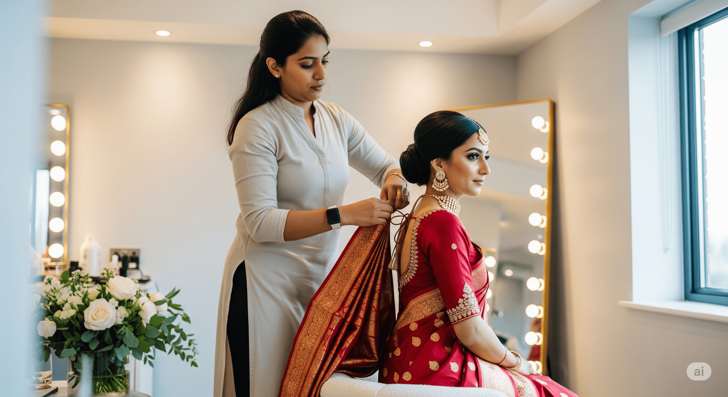 Saree Draping & Turban Tying